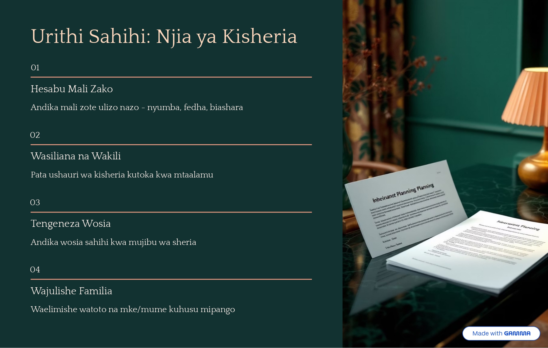 probate and administration of estate